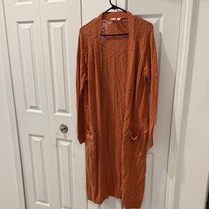 Roxy Women's Orange Cardigan Sweater